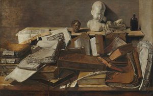 Bücherstillleben von Jan Lievens