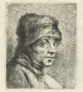 Kopf eines Mannes mit Mütze von Jan Lievens
