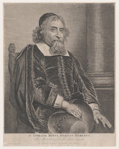 Porträt von Ephraim Bonus, Arzt von Jan Lievens