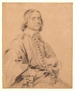 Porträt, angeblich von Johannes Wtenbogaert von Jan Lievens