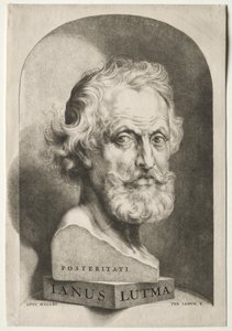 Porträt von Janus Lutma der Ältere von Jan Lutma II