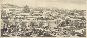 Bau des Tempels von Salomo von Jan Luyken
