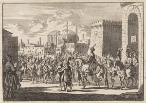 Einzug von Sultan Mustafa II. in Konstantinopel, 1695