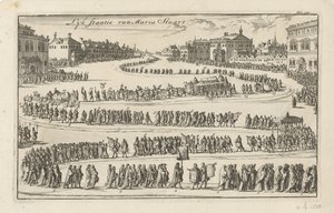 Leichenzug von Königin Maria II. Stuart, 1695