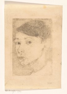 Selbstporträt von Jan Mankes