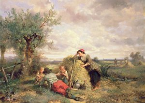 Heuernte von Jan Mari Henri Ten Kate