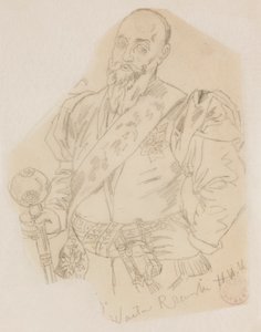 Büste von Wacław Rzewuski, Großkronhetman von Jan Matejko