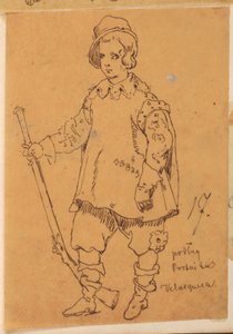 Skarbczyk. Jüngling mit Gewehr.