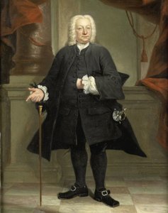 Porträt eines Mannes von Jan Maurits Quinkhard (signed by artist)