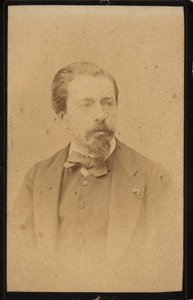 Porträt des Geigers und Komponisten Henryk Wieniawski