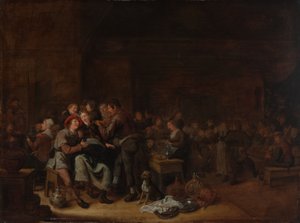 Bauernhochzeit von Jan Miense Molenaer