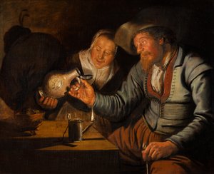 Die fünf Sinne: Sehen von Jan Miense Molenaer