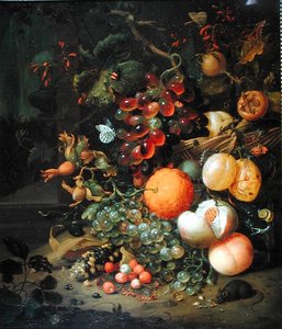 Stillleben mit Früchten, 1704