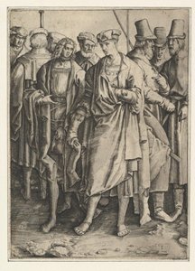 Gruppe bewaffneter Männer, Kopie, o.D. von Jan Muller