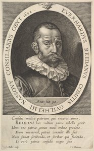 Porträt von Everhard van Reyd, Rat von Wilhelm, Prinz von Oranien, 1602