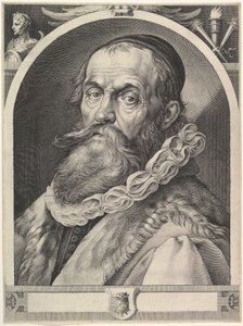 Porträt von Hendrick Goltzius, ca. 1617 von Jan Muller