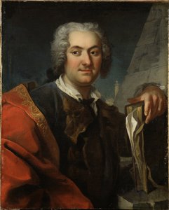 Baron Carl Harleman, schwedischer Architekt von Jan Mytens or Mijtens