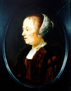 Porträt einer Frau von Jan Olis