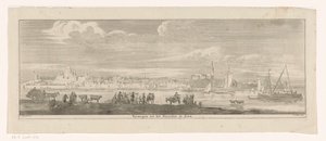 Ansicht von Nijmegen aus dem Norden