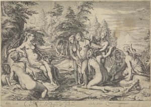 Diana entdeckt die Schwangerschaft von Callisto