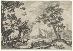 Landschaft mit der Entführung des Ganymed