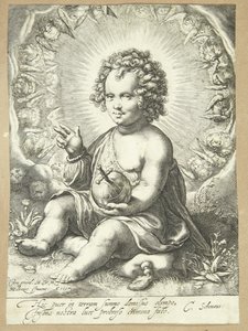 Salvator Mundi von Jan Saenredam