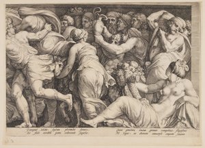 Die Bestrafung der Niobe (Platte 8)