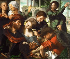 Die Berufung des Heiligen Matthäus von Jan Sanders van Hemessen