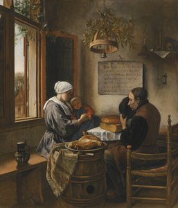 Das Gebet vor dem Essen von Jan Steen