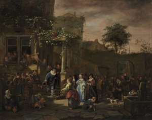 Die Dorffhochzeit von Jan Steen