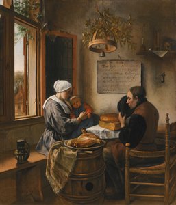 Das Gebet vor dem Essen von Jan Steen