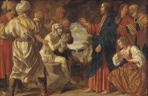 Die Auferweckung des Lazarus von Jan Tengnagel