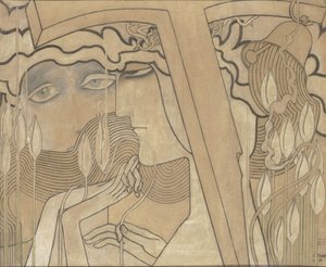 Verlangen und Zufriedenheit, 1893 von Jan Toorop
