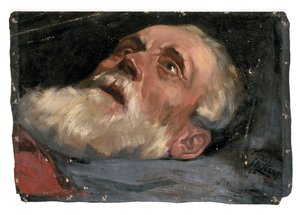 Kopf eines alten Mannes (Studie) 1882 von Jan Toorop