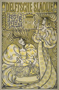 Plakat für Delfter Salatöl, 1894