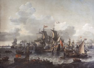 Die Schlacht von der Zuiderzee, 1573 von Jan Theunisz. Blanckerhoff