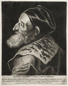 Porträt von Tizian
