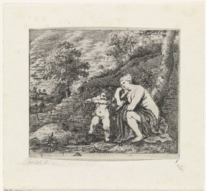 Venus und Cupido von Jan Thomas