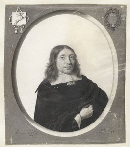 Porträt von Gijsbert van der Hoeven von Jan Thopas