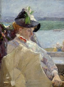Dame mit dem Regenschirm, 1888