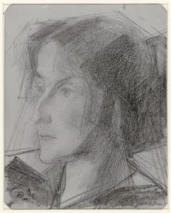 Porträt von Miek Janssen von Jan Toorop