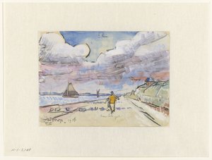 Weg entlang des Kanals von Jan Toorop