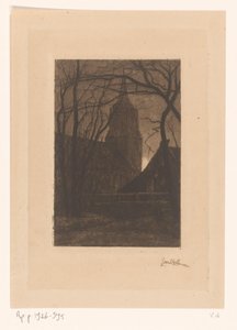 Kirche in Laren von Jan Veth (signed by artist)