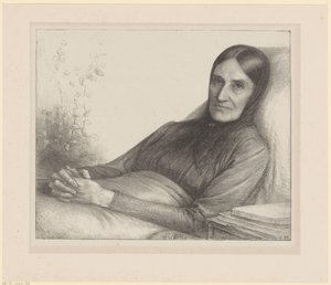 Porträt von Elisabeth Ragazzi van den Wall Bake von Jan Veth