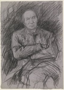 Porträt von Frederik W. van Eeden von Jan Veth