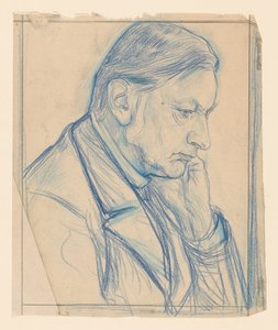 Porträt von Jhr. Alexander Frederik de Savornin Lohman von Jan Veth