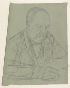 Porträt von Tak van Poortvliet von Jan Veth