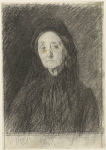 Porträt von Frau J.H. Giltay-Moll von Jan Veth