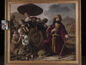Jakob sucht Esaus Vergebung von Jan Victors