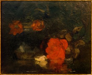 Stillleben mit Rosen von Jan Voerman